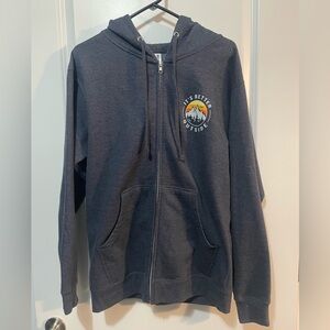 Finding Our Someday FOS It’s Better Outside Classic Hoodie in Navy Blue Sz M